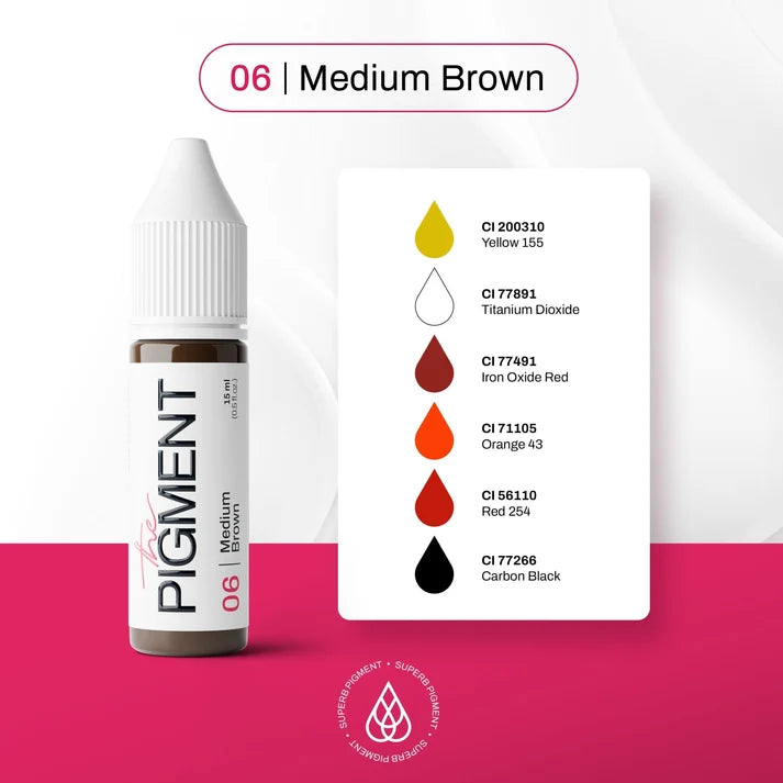 06 Medium Brown -15ml