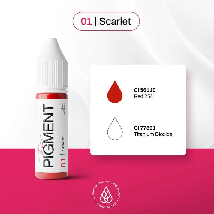 01 Scarlet - 15ml